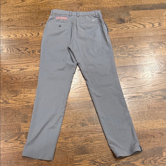 Nike Men's Gray Dress Pants with UCONN Logo 30x32